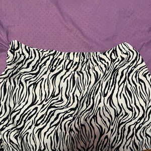 Zebra Print Two Piece